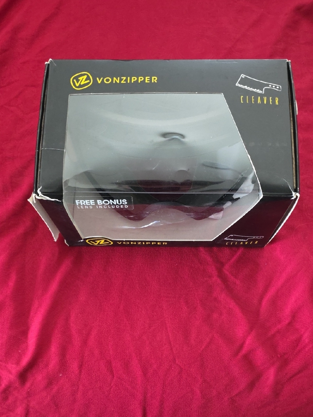 VonZipper Cleaver Snow Goggles – Black + Bonus Yellow Lens | Ski/Snowboard